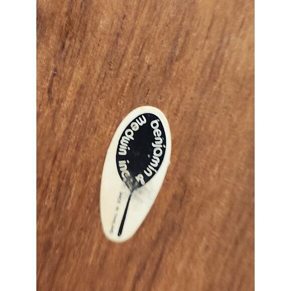 Benjamin & Medwin Inc Wood Salad Replacement Bowl Large Brown Thailand 10x4 - Picture 2 of 6